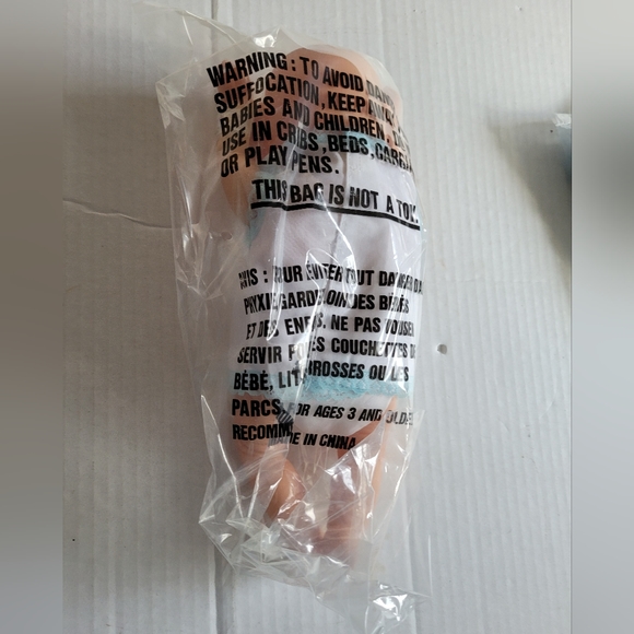 Vintage 1988 Raffoler Neborn Baby White Boy Doll 54592 With Accessories - Picture 4 of 14